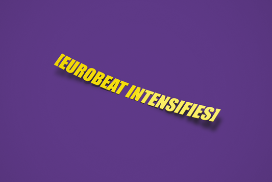 Eurobeat Intensifies, Initial D Vinyl Decal