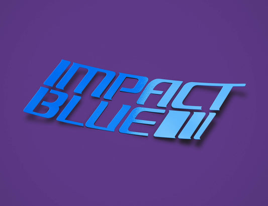 Impact Blue, Initial D Vinyl Decal